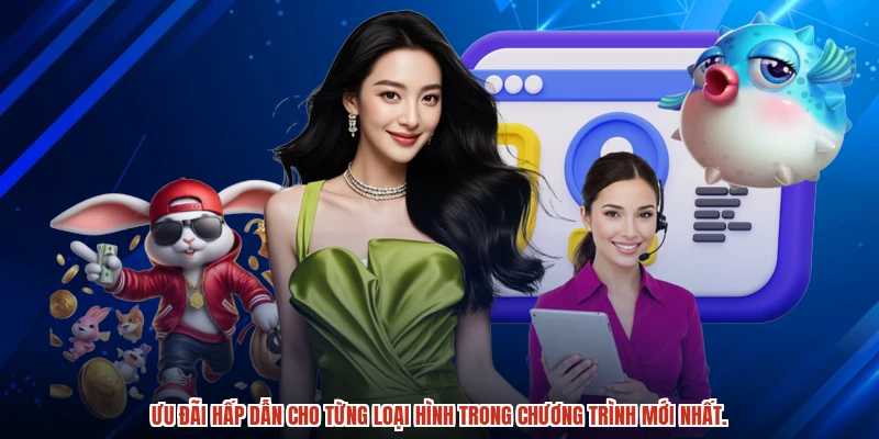 Ưu đãi hấp dẫn cho từng loại hình trong chương trình mới nhất.